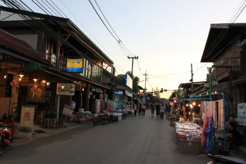 パーイ市内
写真提供:タイ国政府観光庁日本事務所